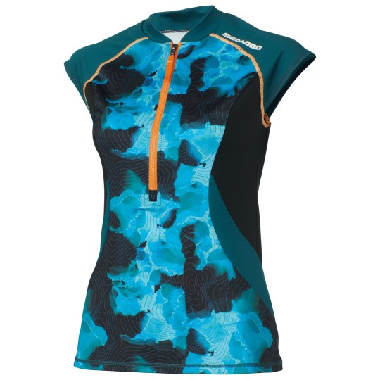 SHORT SLEEVE RASHGUARD PERFORM. LADIES M