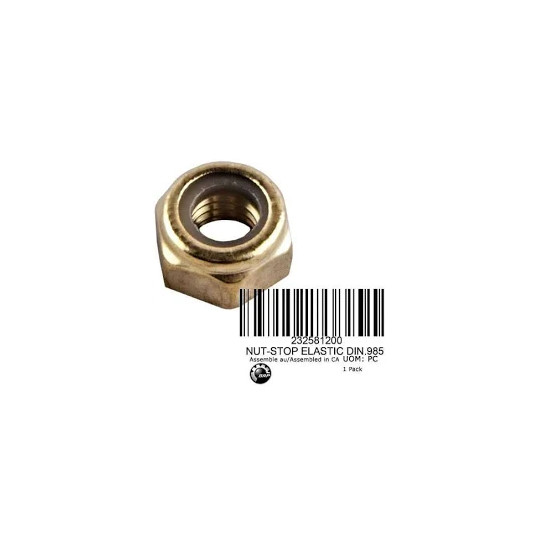 NUT-STOP ELASTIC DIN.985