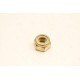 HEX. ELASTIC NUT M8, BRASS