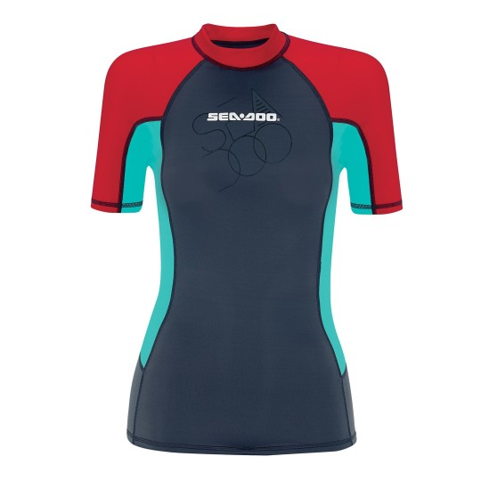 SEA-DOO SHORT SLEEVE RASHGUARD F/L G/L