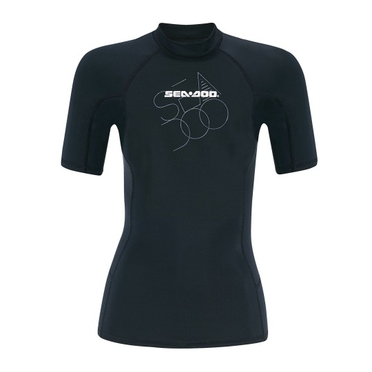 SEA-DOO SHORT SLEEVE RASHGUARD F/L G/L